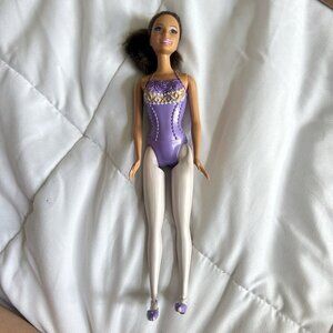 Barbie Ballerina Swan Lake Erika Doll Painted Purple Body Suit Legs Shoes Y2K